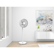 OCEANIC Digital pedestal fan - 50 W - Ø 40 cm - 3 speeds - Oscillatin