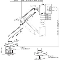 Articulated arm - OPLITE - MT49 - White