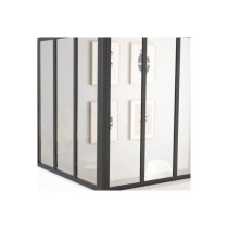 OPTIMUM Corner post for black glass roof - 108 cm