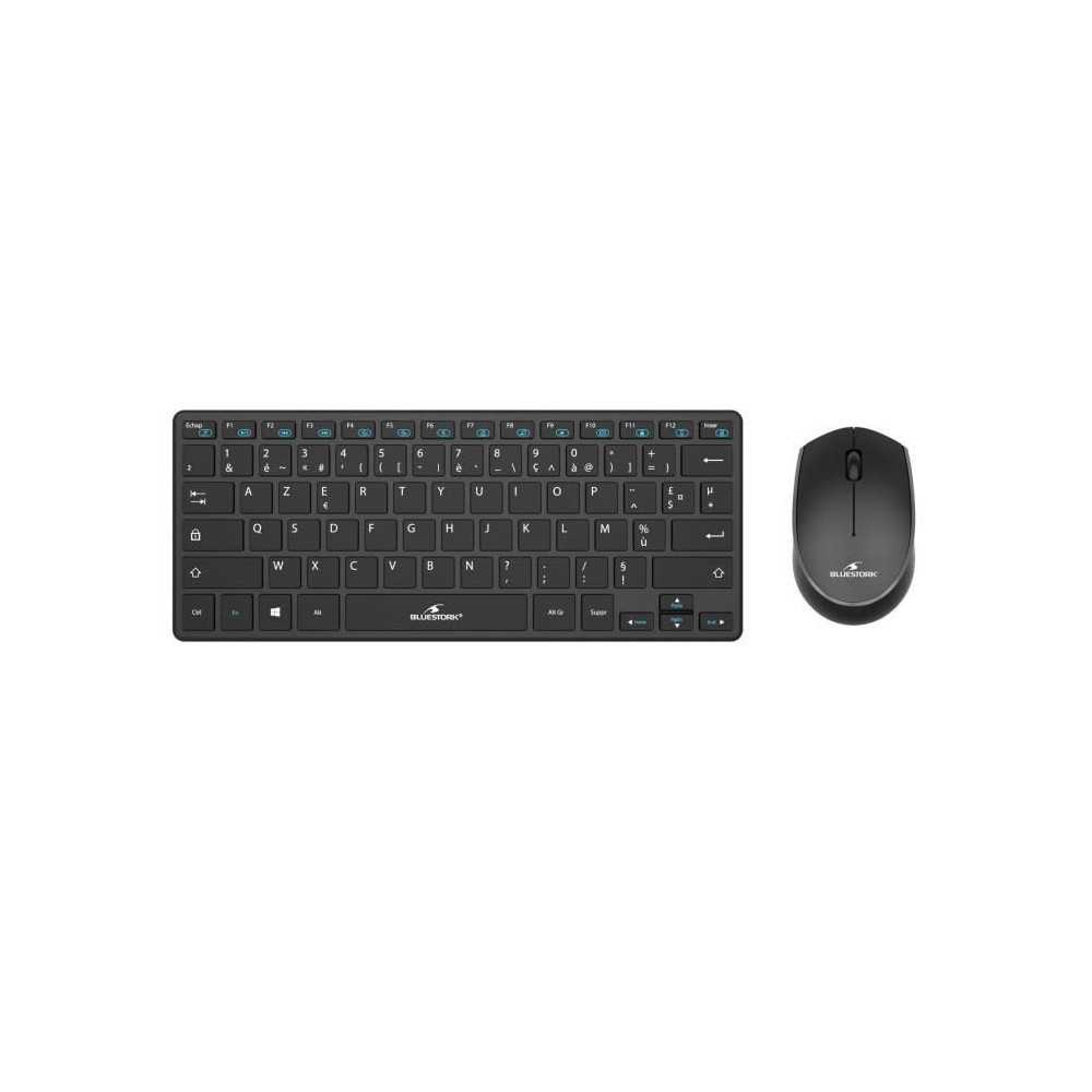 Keyboard and wireless mouse pack - Bluestork - Pack -Mini/FR - Ultra C Keyboard and wireless mouse pack - Bluestork - Pack -Mini/FR - Ultra C