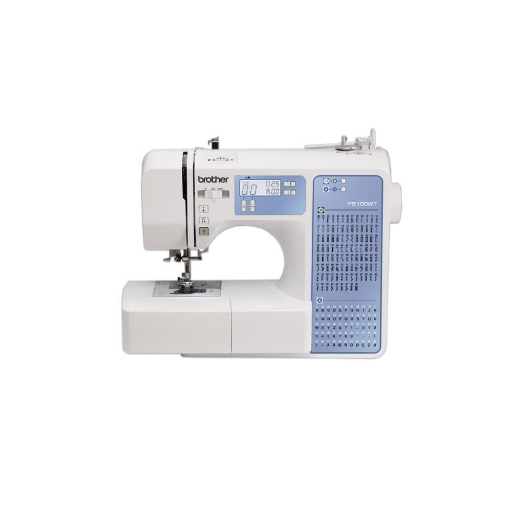 BROTHER FS100WT Machine a coudre électronique – 100 pts BROTHER FS100WT Machine a coudre électronique – 100 pts