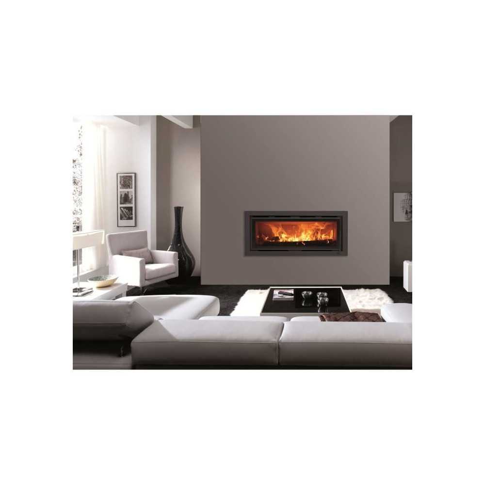 Foyer a bois - PANADERO - Hogar angle a gauche Ecodesign - 5,9 kw - B