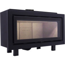 Foyer a bois - PANADERO - Hogar angle a gauche Ecodesign - 5,9 kw - B