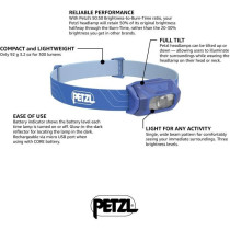 Headlamp - PETZL - TIKKINA - 300 lumens - 3 AAA/LR03 batteries include