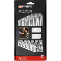 Box of 7 keys to FORCHS FACOM - 44.J7PB - 2 openings per key or 14 ope
