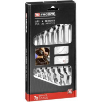 Box of 7 keys to FORCHS FACOM - 44.J7PB - 2 openings per key or 14 ope