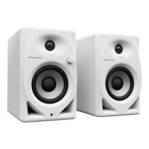 Pair of Pioneer DJ DM-40D-W monitoring speakers - Bass Reflex - 2x19W