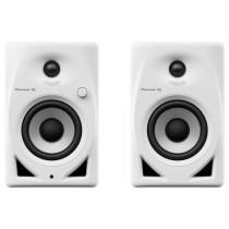 Pair of Pioneer DJ DM-40D-W monitoring speakers - Bass Reflex - 2x19W