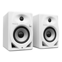 Pair of Pioneer DJ DM-50D-W monitoring speakers - Bass Reflex - 2x25W