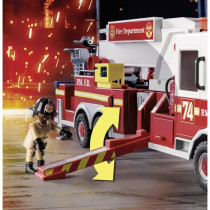 PLAYMOBIL 70935 Fire Truck with Ladder