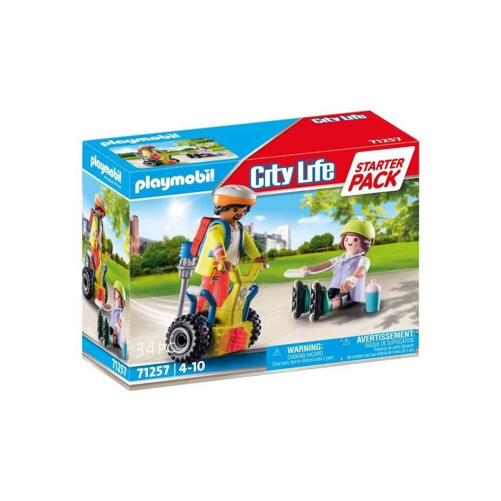 PLAYMOBIL - 71257 - City Action Les Secouristes - Starter Pack - Super