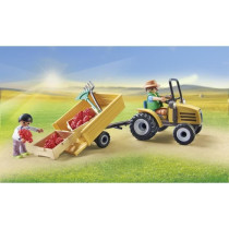 PLAYMOBIL 71442 Farmer with tractor and tanker - Country - Ages 4 and