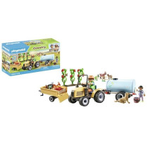PLAYMOBIL 71442 Farmer with tractor and tanker - Country - Ages 4 and