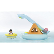 PLAYMOBIL Junior 71687 Island with water slideIncludes two figures, a