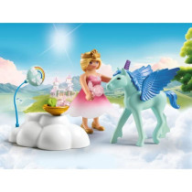 PLAYMOBIL 71802 Princesse et poulain ailé avec nuage