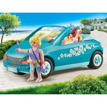 PLAYMOBIL 71809 Cabriolet, jeunes filles et accessoires