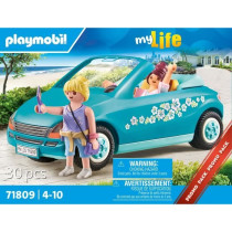 PLAYMOBIL 71809 Cabriolet, jeunes filles et accessoires