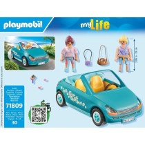 PLAYMOBIL 71809 Cabriolet, jeunes filles et accessoires
