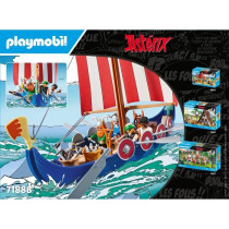 PLAYMOBIL 71888 Astérix Bateau des pirates