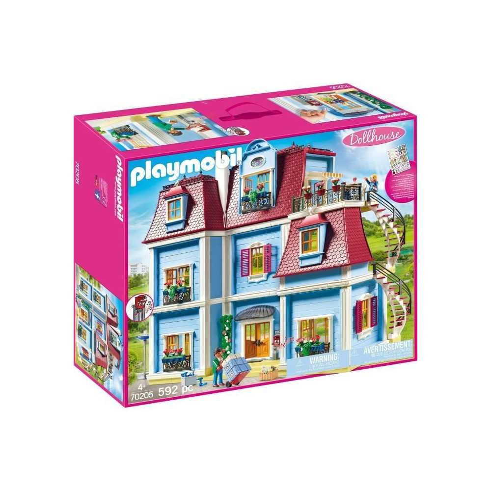 PLAYMOBIL 70205 - Dollhouse La Maison Traditionnelle - Large tradition