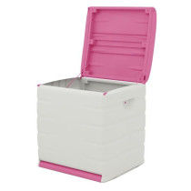 Plastiken padlocking chest with casters - 190 l - functional and aesth