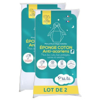 Set of 2 Anti-Mite Baby Mattress Protectors - for Bassinet, Carrycot,