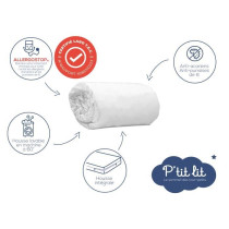 Set of 2 Allergostop Baby Mattress Protectors - 60x120 cm - Against Be