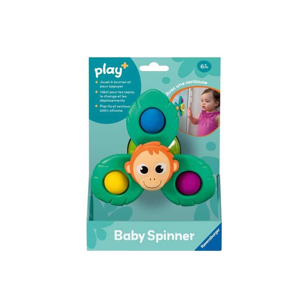 Ravensburger play+, Baby Spinner - Orangutan, 6-36 months, Early child