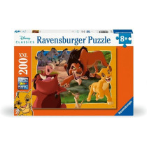 Puzzle 200 p XXL Hakuna Matata - Disney The Lion King - Ages 8 Ravensb