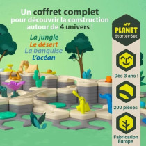 Gravitrax Junior - Starter Set XXL My Planet 184 pieces - Marble circu