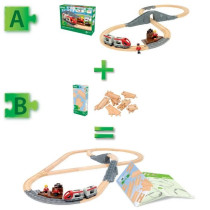 BRIO Starter Box - 12 Rails - Pack B-7312350360998-From 3 years