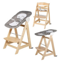 ROBA Born Up 2 in 1 High Chair + Reclining Bouncer - Sternenzauber - F