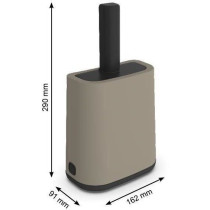 Litter Scoop with support ROTHO MYPET BIALA - Cappuccino