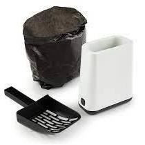 Litter Scoop with support ROTHO MYPET BIALA - Mistletoe White