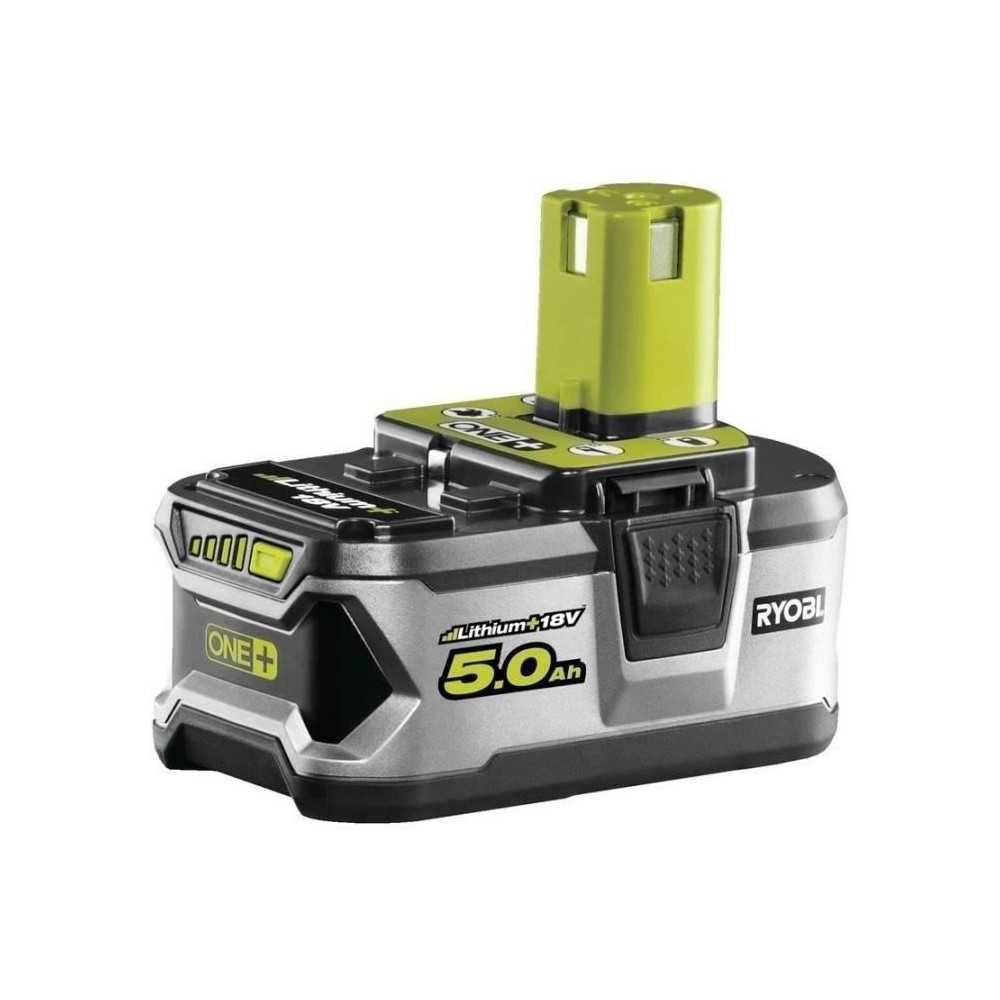 RYOBI - 1 batterie lithium+ 18V ONE+ 5,0 Ah - RB18L50 RYOBI - 1 batterie lithium+ 18V ONE+ 5,0 Ah - RB18L50