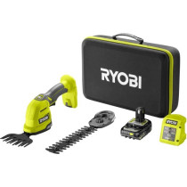 RYOBI - Cisaille a gazon / sculpteur de végétaux 18V ONE+ - Mallette