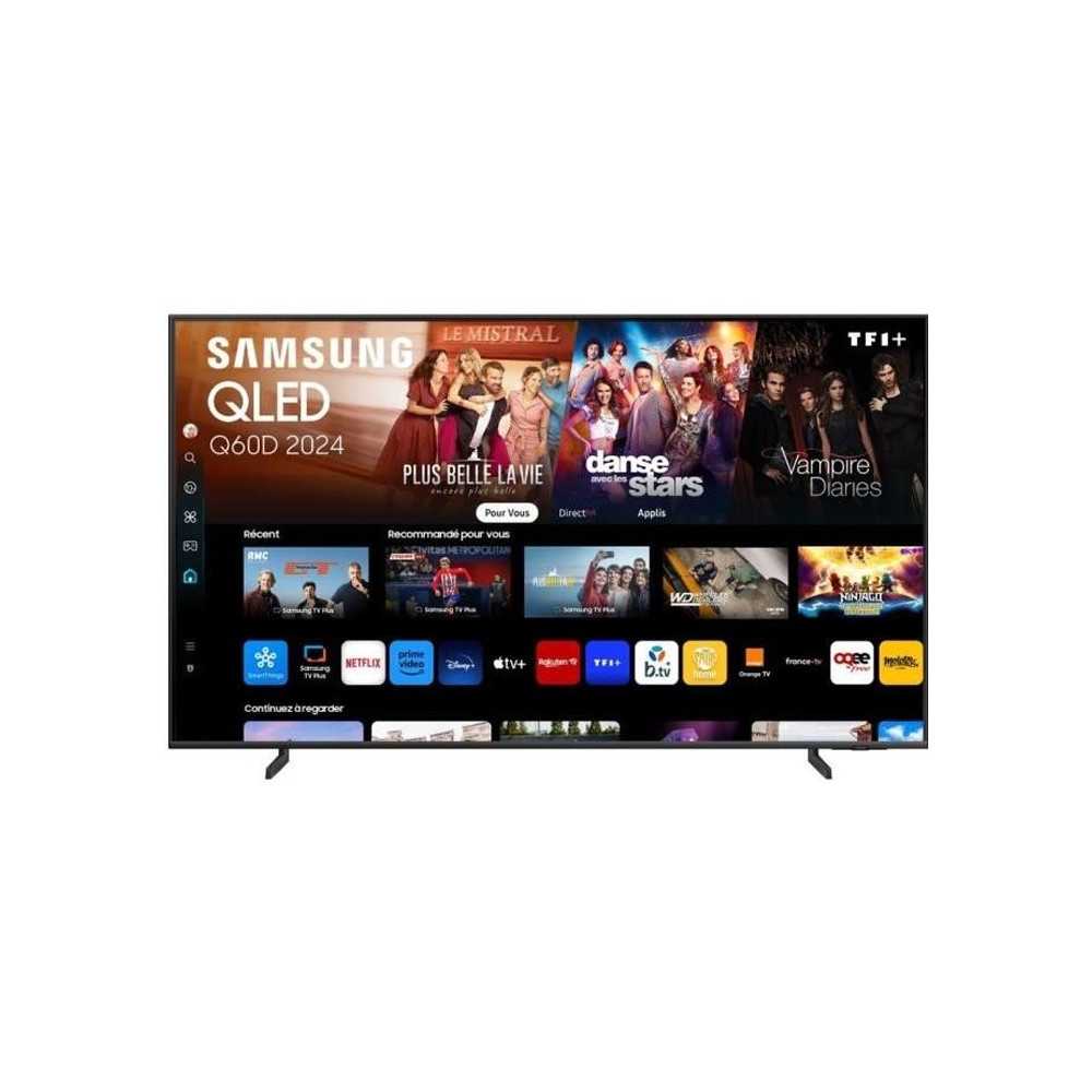 Samsung 65Q60D - TV QLED 65 (165 cm) - 4K UHD 3840x2160 - HDR - Smart