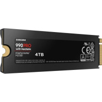 SAMSUNG - 990 PRO - Internal SSD - 4 TB - With heatsink - PCIe 4.0 - N