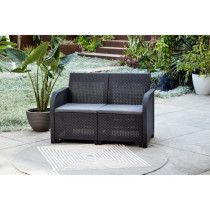 Allibert by KETER - Sanremo - garden sofa - in woven rattan look resin