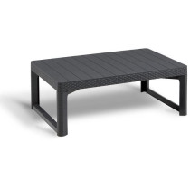 Salon de jardin avec table basse 2 en 1 - en résine - Allibert by KET