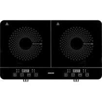 Double induction hob - SENCOR - SCP 4201GY - 3500 W - 2 burners - LCD