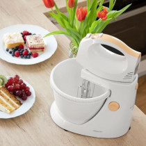 Hand mixer with rotating bowl - SENCOR - SHM 5330-EUE3 - 500 W - White