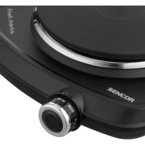Electric hob - SENCOR - SCP 1504BK-EUE4 - 1500 W - 1 burner - Black