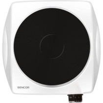 Electric hob - SENCOR - SCP 1503WH-EUE4 - 1500 W - 1 burner - White