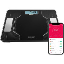 Connected bathroom scale - SENCOR - SBS 8002BK - Black