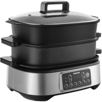 Multifunction slow cooker and grill - SENCOR - SPR 6300BK - 6 L - Blac