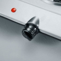 Severin DK1014 posable cast iron hob - stainless steel