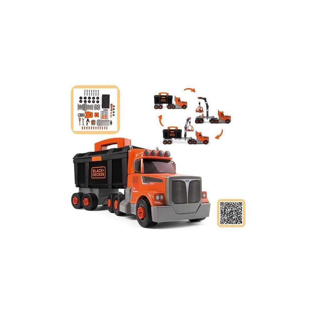 SMOBY - BLACK + DECKER - B+D CAMION BRICOLO