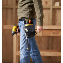 STANLEY 4 compartments empty belt tool holder