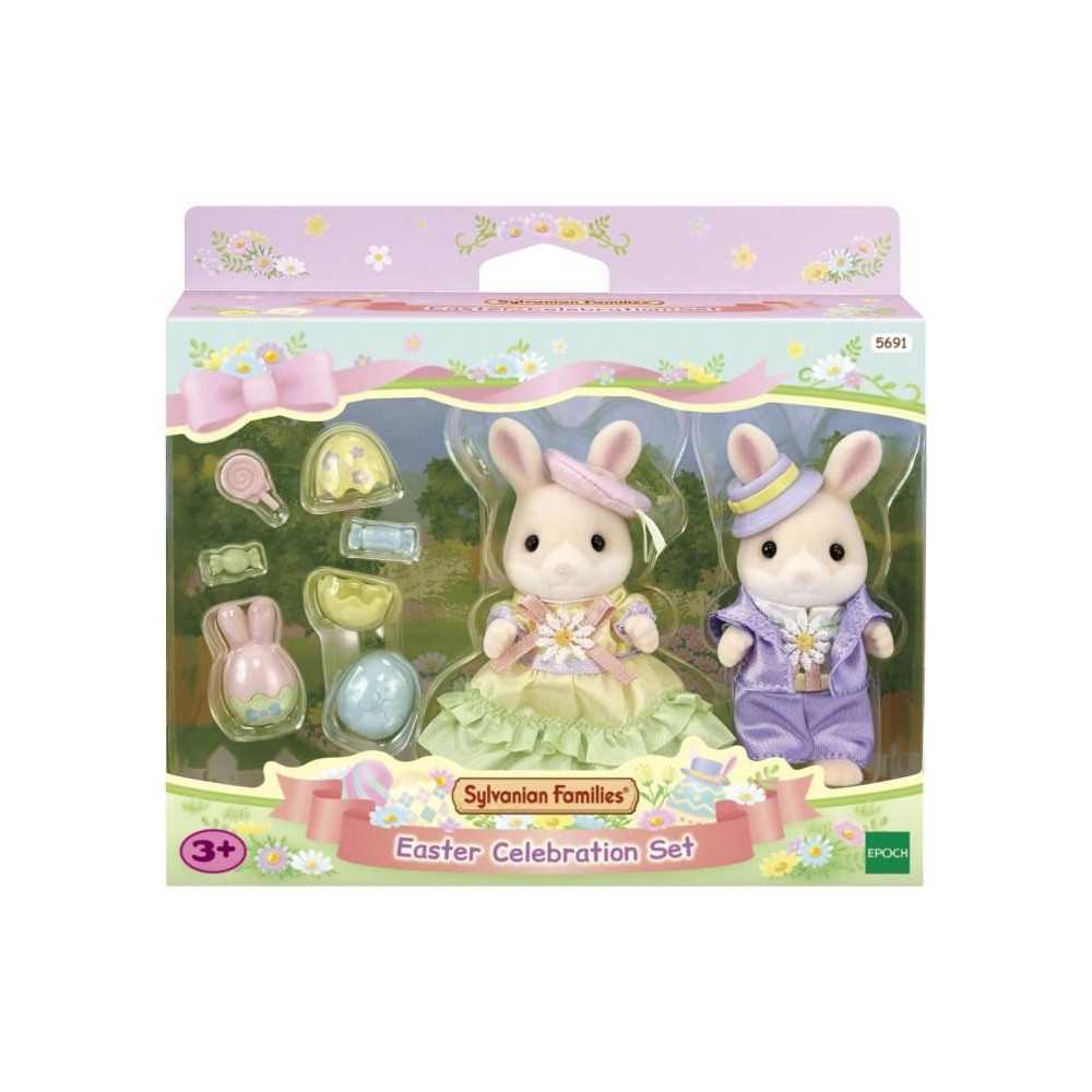 The egg hunt for brothers and sisters Rabbit Marguerite - Sylvanian Fa The egg hunt for brothers and sisters Rabbit Marguerite - Sylvanian Fa